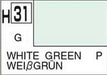 Gunze H031 Mr. Hobby Aqueous Gloss White Green (7650653929709)
