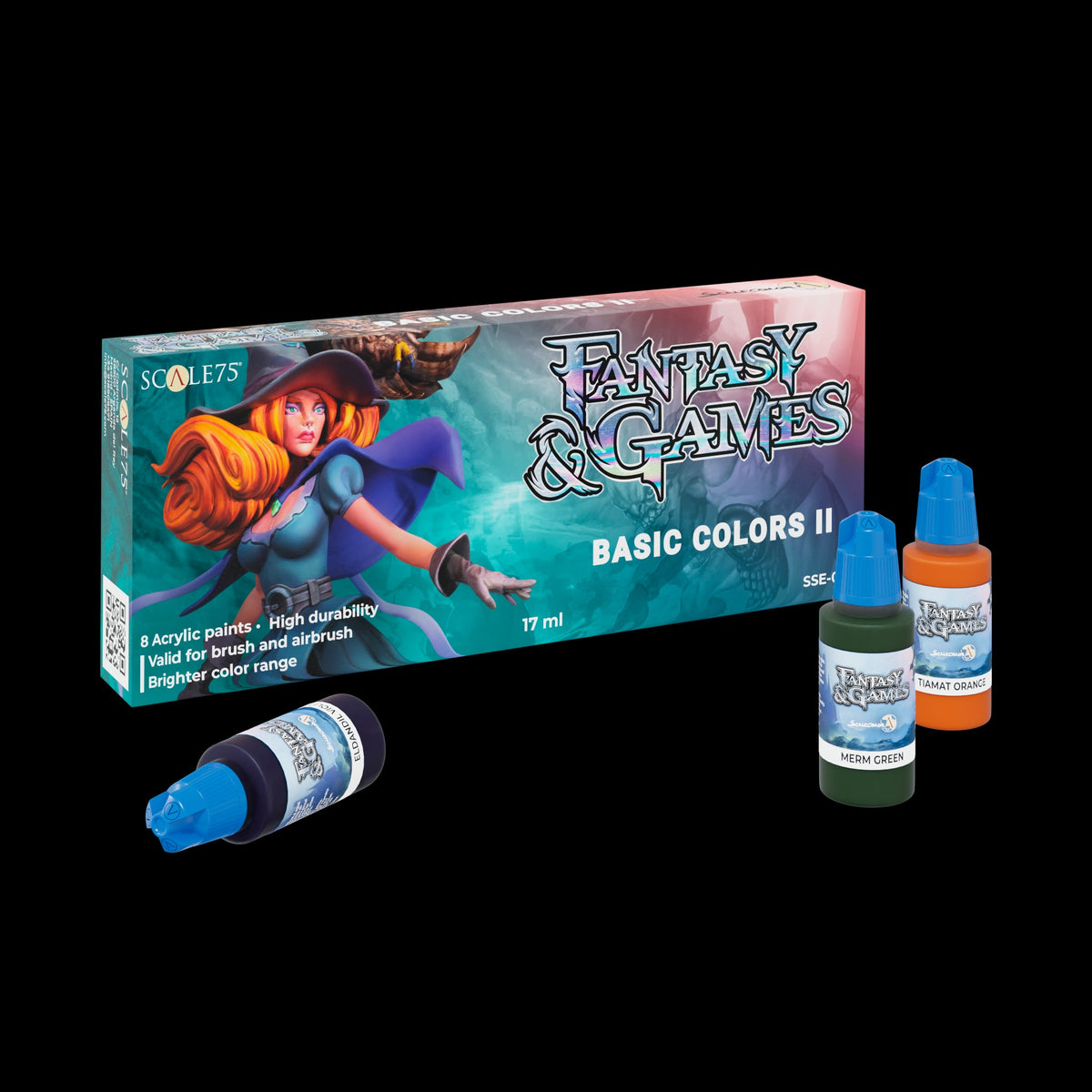 Scale 75 SSE-079 Fantasy Colours Basic Colors 2 Paint Set — Hobby City NZ