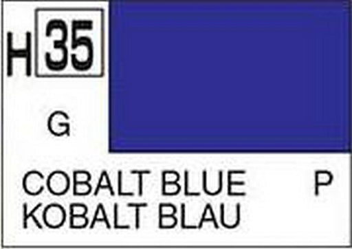 Gunze H035 Mr. Hobby Aqueous Gloss Cobalt Blue (7650654290157)