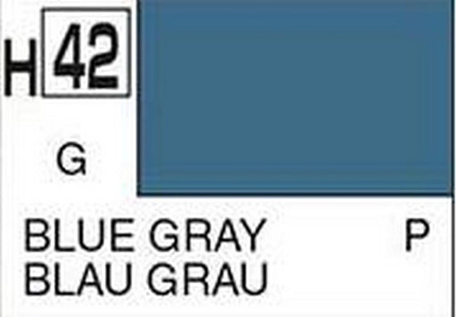 Gunze H042 Mr. Hobby Aqueous Gloss Blue Grey (7650654945517)