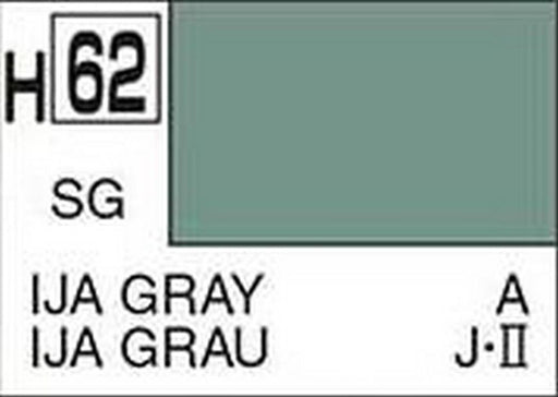 Gunze H062 Mr. Hobby Aqueous Semi-Gloss IJA Grey (7650656420077)