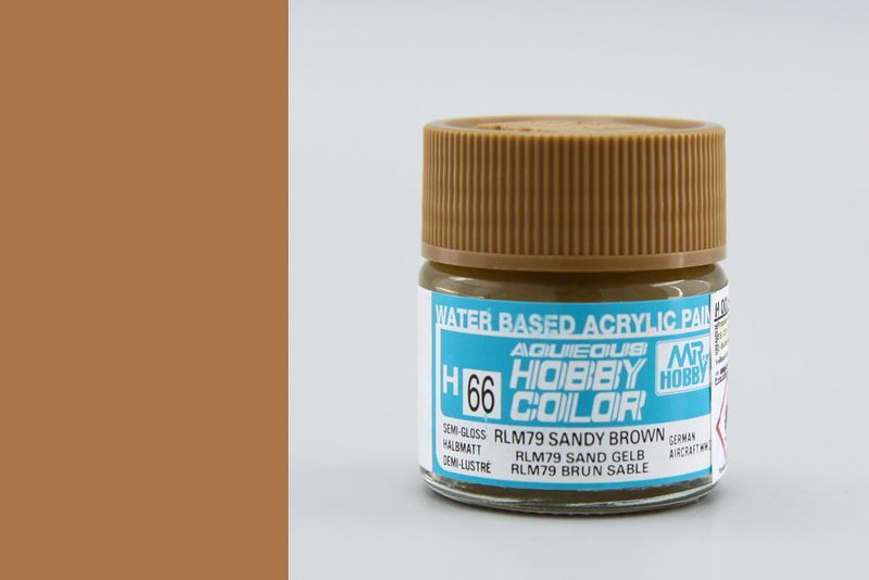 Gunze H066 Mr. Hobby Aqueous Semi-Gloss RLM Sandy Brown