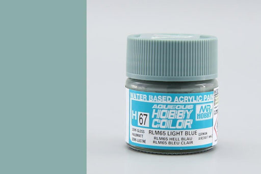 Gunze H067 Mr. Hobby Aqueous Semi-Gloss RLM Light Blue (7650656846061)