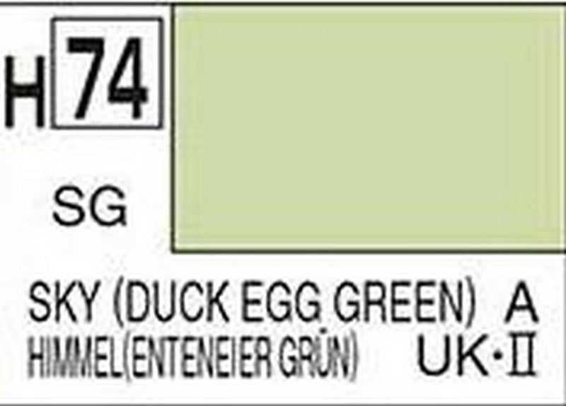 Gunze H074 Mr. Hobby Aqueous Semi-Gloss Sky