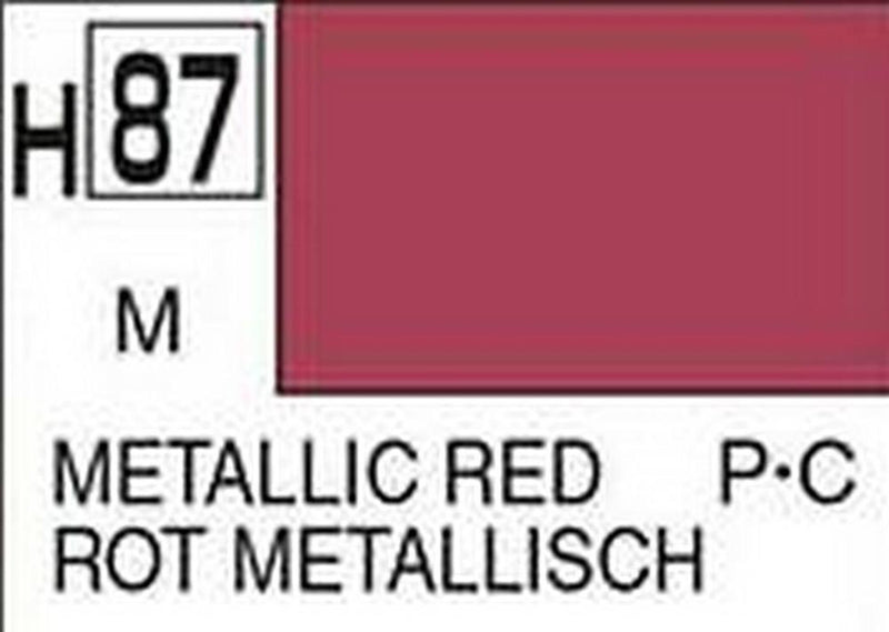Gunze H087 Mr. Hobby Aqueous Metallic/Gloss Red