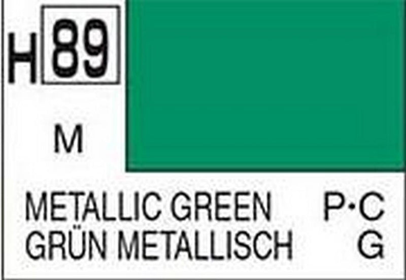 Gunze H089 Mr. Hobby Aqueous Metallic/Gloss Green