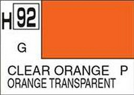 Gunze H092 Mr. Hobby Aqueous Gloss Clear Orange (7637266792685)