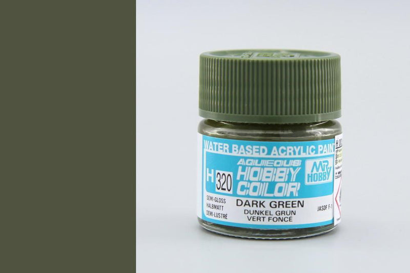 Gunze H320 Mr. Hobby Aqueous Semi-Gloss Dark Green