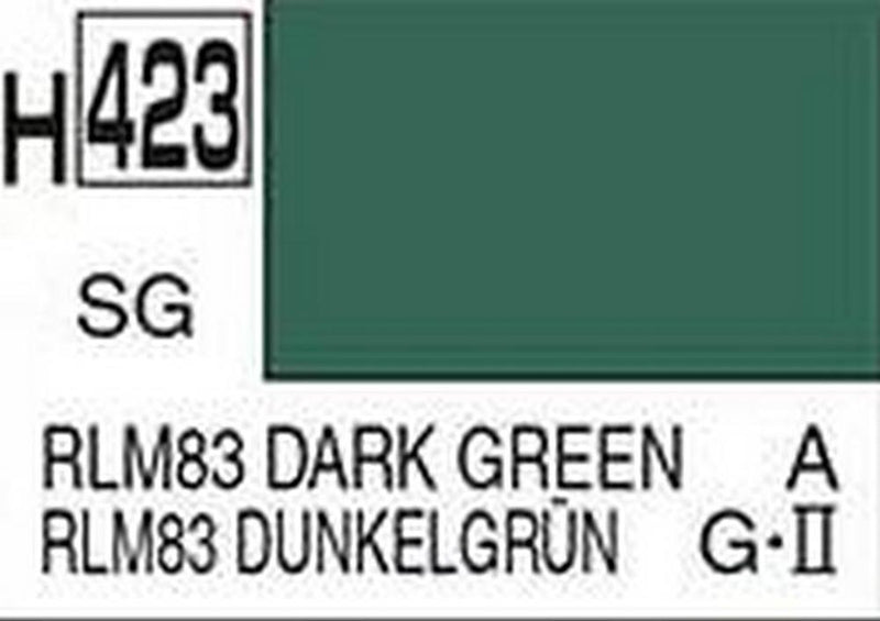 Gunze H423 Mr. Hobby Aqueous RLM 83 Dark Green - Hobby City NZ
