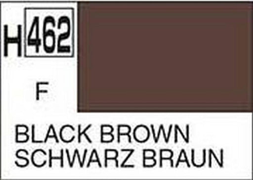 Gunze H462 Mr. Hobby Aqueous Railway Color - Flat Black Brown (7650663137517)