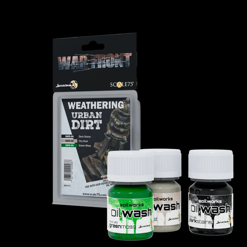 Scale 75 SSE-073 Warfront Urban Dirt Paint Set