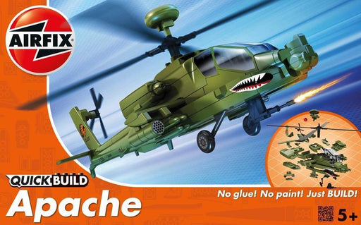 Airfix J6004 QUICK BUILD: Apache Helicopter (1393464737841)