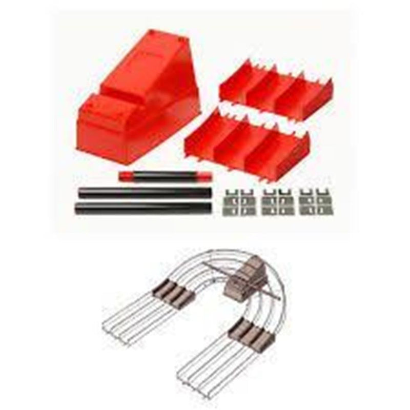 Tamiya 69571 MINI 4WD J-CUP BANK SECTION - RED