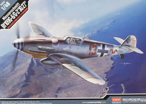 Academy 12321 1/48 MESSERSCHMITT BF109G-6/G-2 - Hobby City NZ