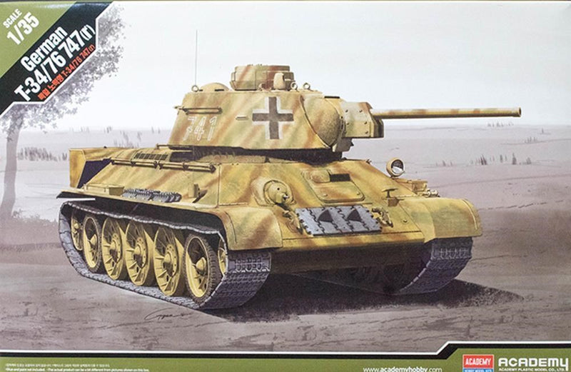 Academy 13502 1/35 GERMAN T-34/76 - Hobby City NZ