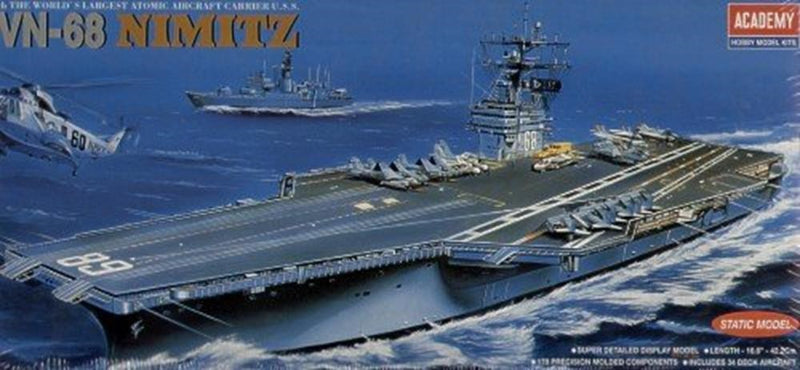 Academy 14213 1/800 USS CVN-68 NIMITZ - Hobby City NZ