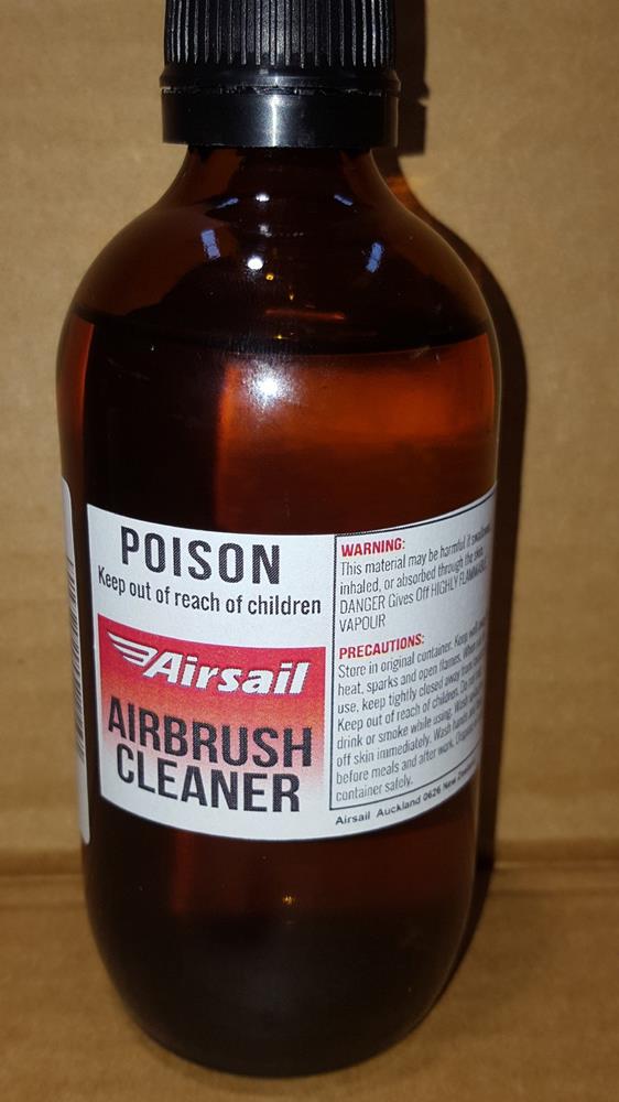 Airsail Airbrush Cleaner - 200ml Bottle