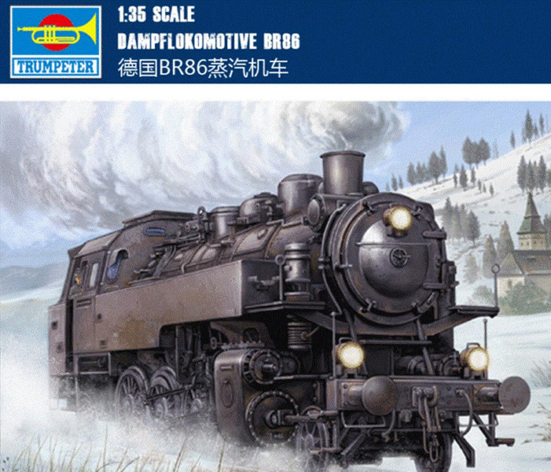 Trumpeter 00217 1/35 Dampflokomotive BR86