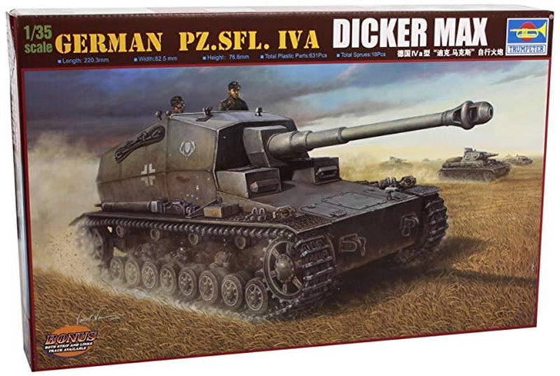 Trumpeter 00348 1/35 German Pz.Sfl. IVa Dicker Max
