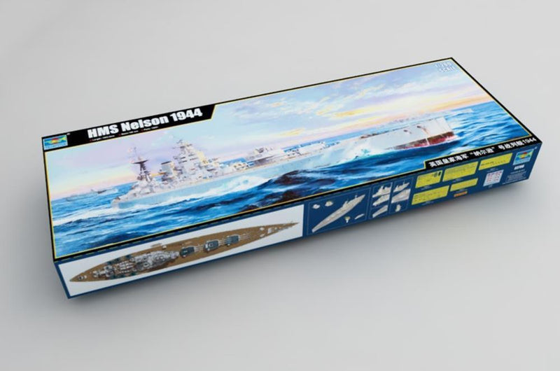 Trumpeter 03708 1/200 HMS NELSON 1944 - Hobby City NZ