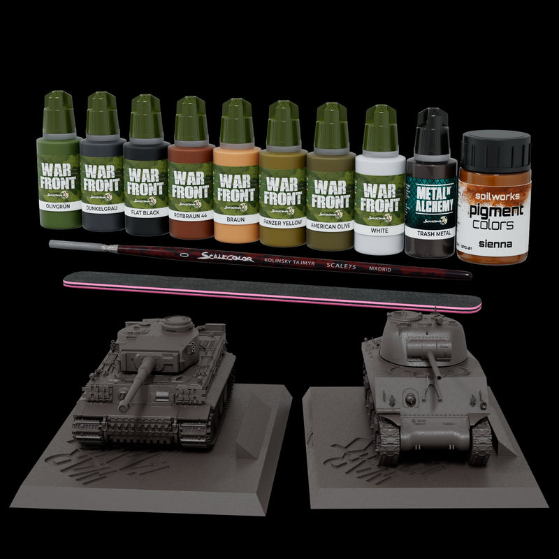 Scale 75 SSS-002 Figures War Tanks War Tanks Starter Set 1:100