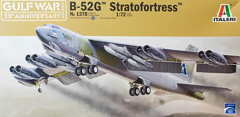 Italeri 1378 1/72 B-52 STRATOFORTRESS-GULF WAR (8278107062509)