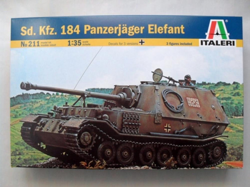 Italeri 211 1/35 TIGER ELEFANT TAN (8971078107373)