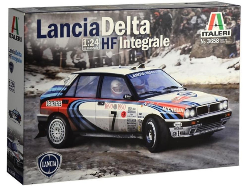 Italeri 3658 1/24 LANCIA DELTA HF INTEGRALE - Hobby City NZ (7893043970285)