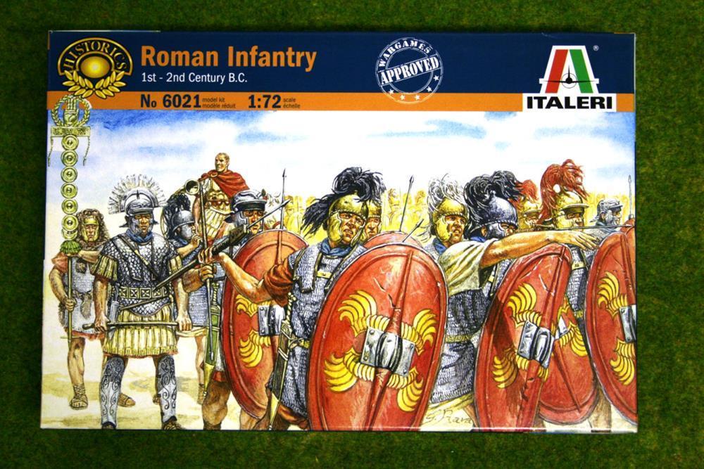 Italeri 6021 1/72 ROMAN INF 1-2 BC (7650667692269)