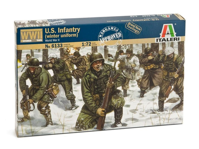 Italeri 6133 1/72 U.S INFANTRY WW 2ND (WINTER UNIFORM) (8941164822765)