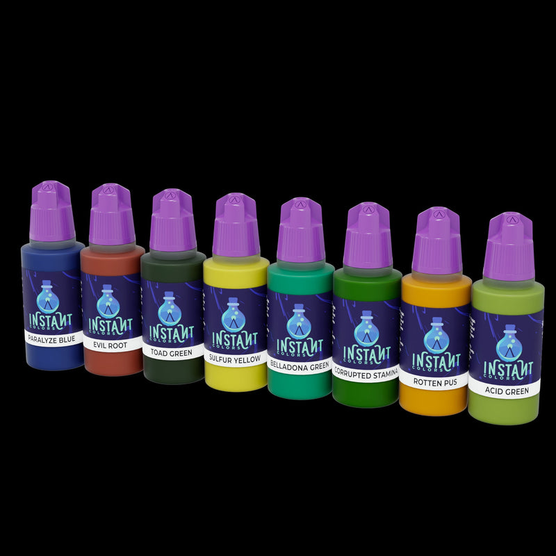 Scale 75 SSE-102 Instant Colors Poison Flasks Paint Set