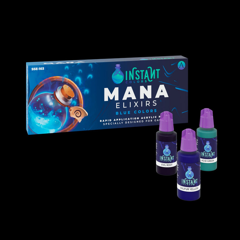Scale 75 SSE-103 Instant Colors Mana Elixirs Paint Set