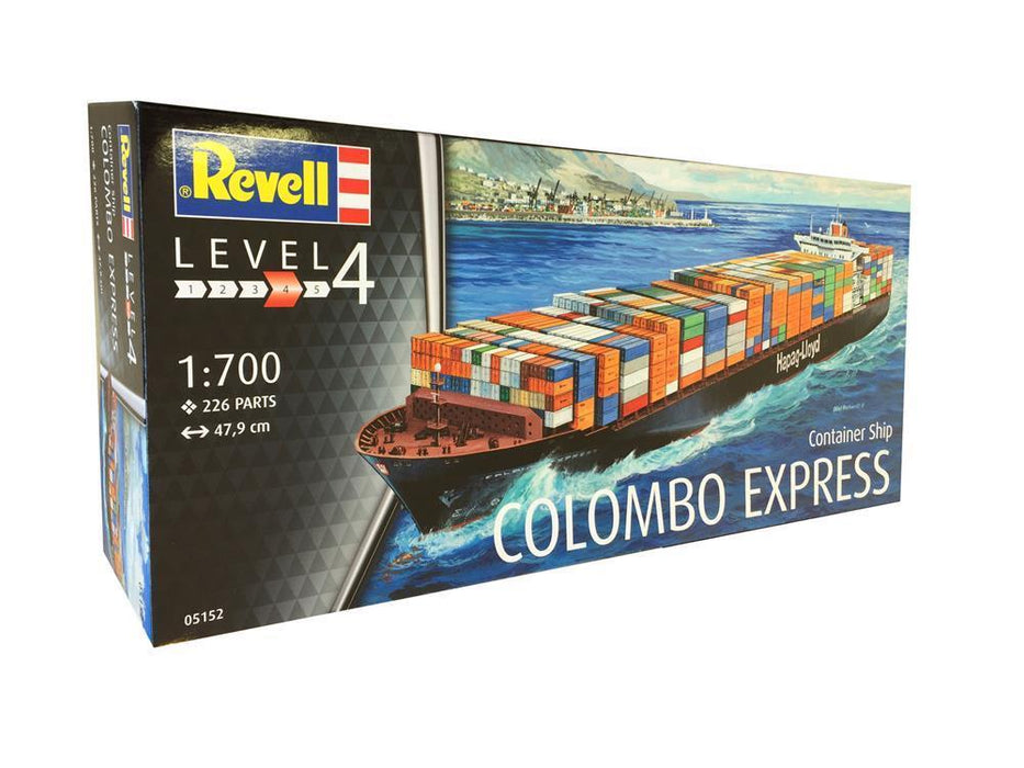 Revell 05152 1/700 COLOMBO CONTAINER SHIP W/ETCHED PARTS (8278111584493)