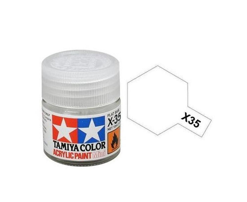 Tamiya 81535 X-35 Semi Gloss Clear Acrylic Mini Pottle 10ml