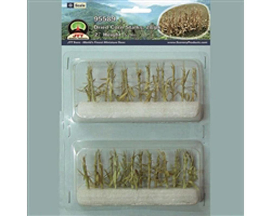 JTT Scenery 95589 O Scale Dried Corn Stalks (28 Pack)