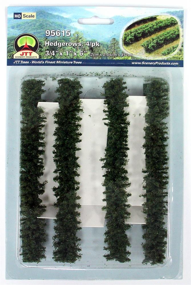JTT Scenery 95615 HO Scale Hedgerows (8324642111725)