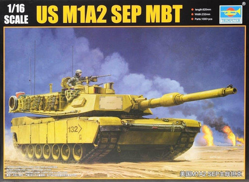 Trumpeter 00927 1/16 US M1A2 SEP MBT - Hobby City NZ