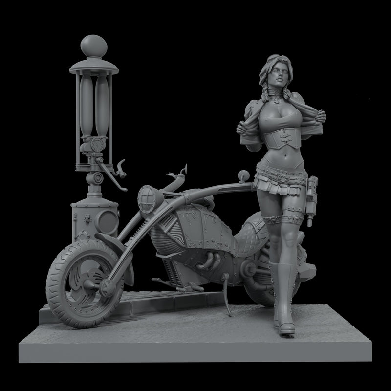 Scale 75 SSP-004 Figures Steam Wars Sarah Kilmister 75mm