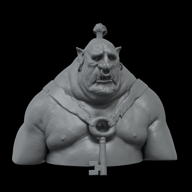 Scale 75 STCR-004 Busts The Chronicles of Run Bort The Iron Butcher 1:12