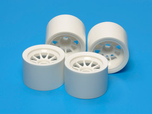 Tamiya 54526 F1-04 WHEEL SET WHITE (8346776731885)