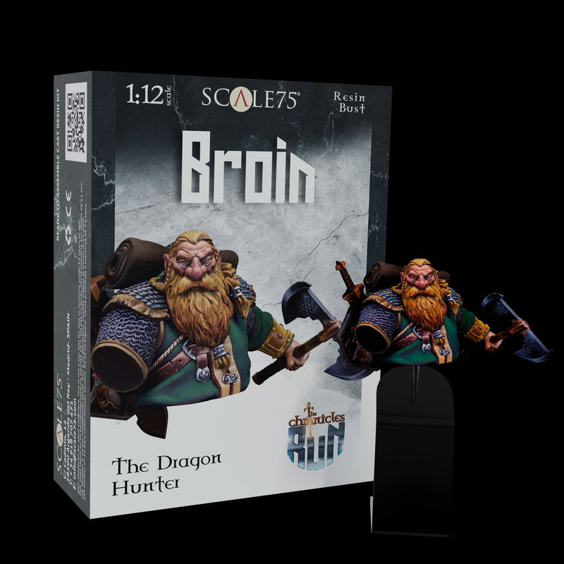 Scale 75 STCR-001 Busts The Chronicles of Run Broin The Dragon Hunter 1:12
