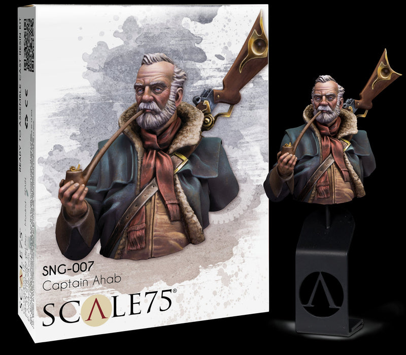 Scale 75 SNG-007 Busts Naughty Gears Captain Ahab 1:12