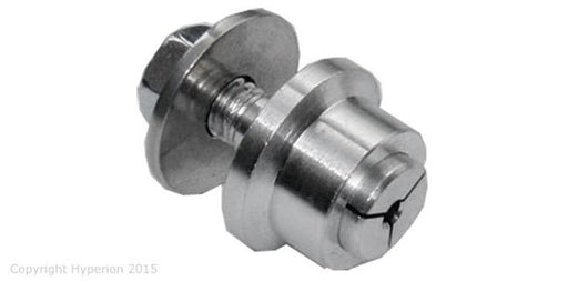 Hyperion HP-ADAP-23S-P Collet Prop Adapter For 2.3mm Shaft M5 Nut (Short) / Without Spinner Thread Type - Hobby City NZ