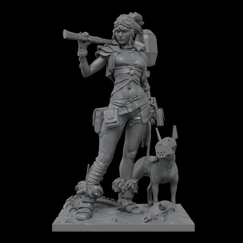 Scale 75 SSN-002 Busts New Age Scrappers Wrecking Maxine 75mm