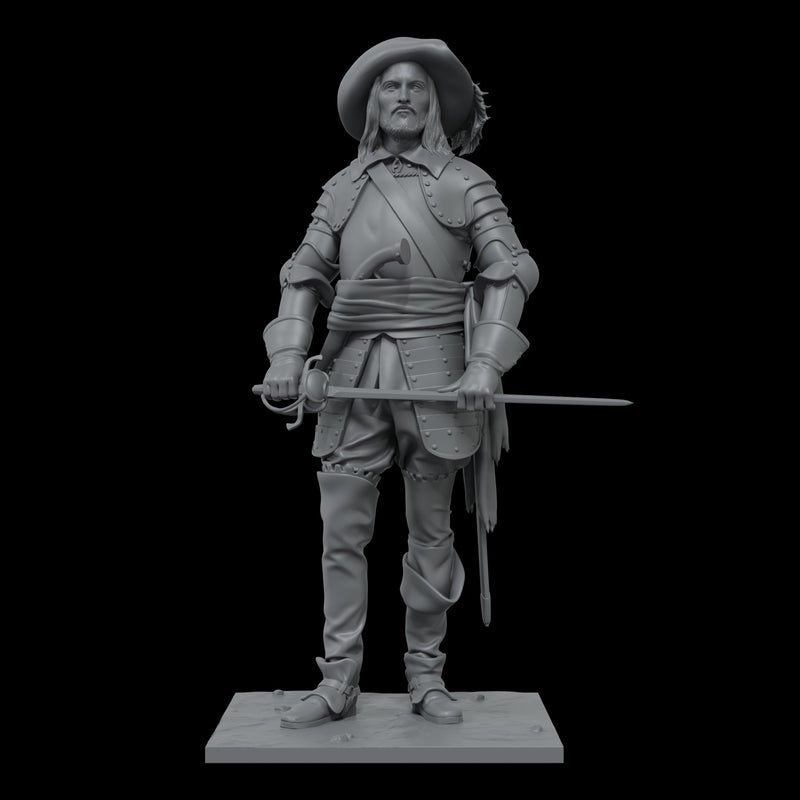 Scale 75 SFD-007 Figures Ferrer Dalmau Spanish Tercios; Veteran Sergeant 75mm