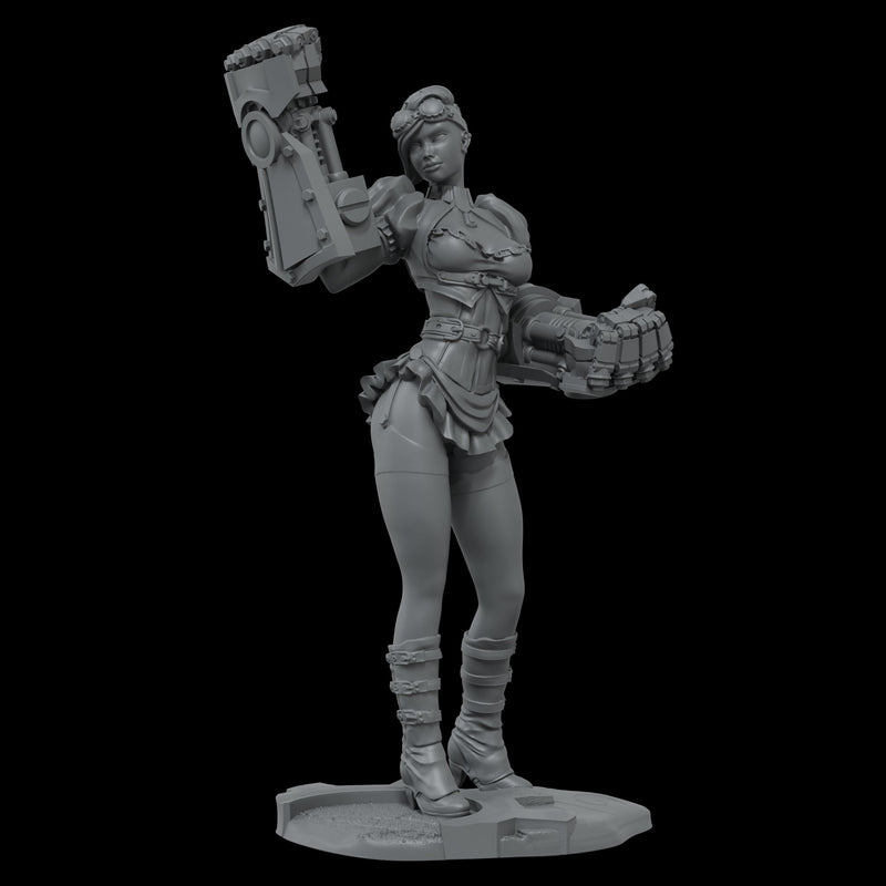 Scale 75 SWS-005 Figures Steampunk Wargames Nancy Steelpunch 35mm