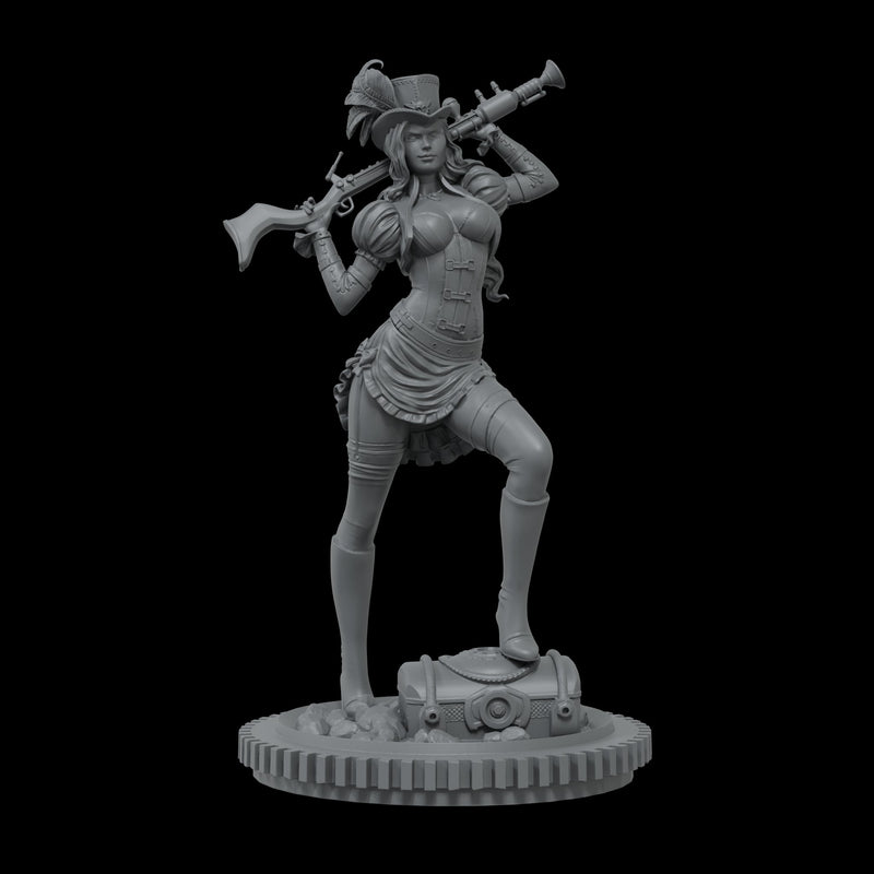 Scale 75 SWS-006 Figures Steampunk Wargames Carla Mc Carthy 35mm