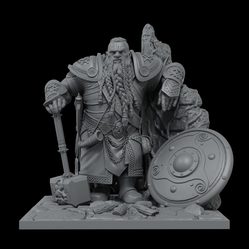 Scale 75 SWF-004 Figures Fantasy Wargames Kalgrin Storm Hammer 35mm