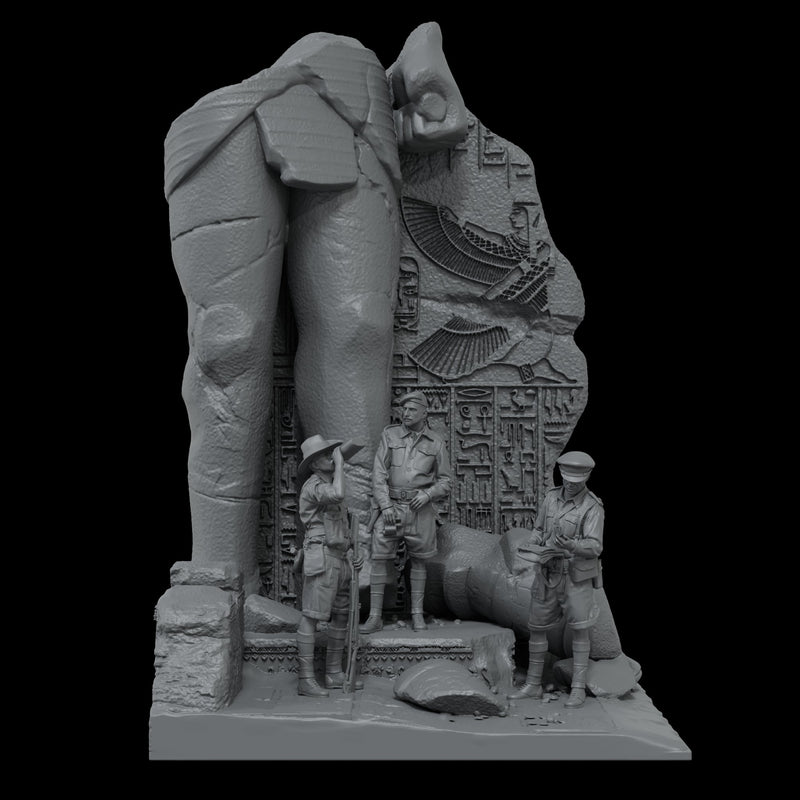 Scale 75 SW35-045 Figures Warfront Desert Rats 35mm