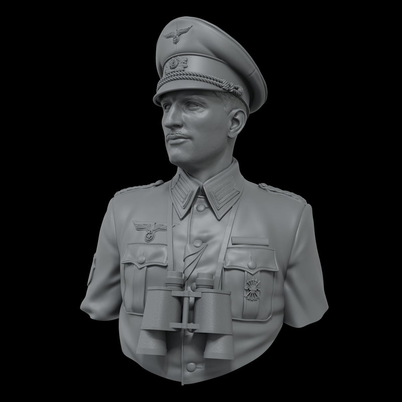 Scale 75 SW10-001 Busts Warfront Blaue Division Officer 1:10